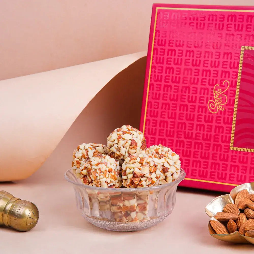 Roasted Almond Ladoo